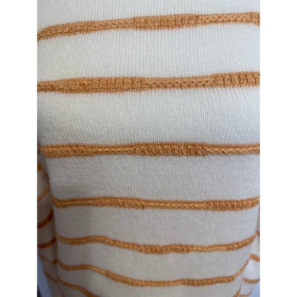 Lafayette 148 NWT New York Cashmere Stripped Breton Sweater Size 2X - Picture 3 of 11